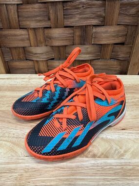 Adidas X Speedportal Messi FG Soccer Cleats Orange Turquoise GZ5141